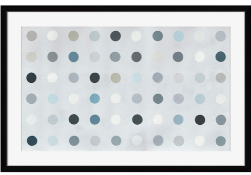 Plus Minus Ii Framed Art - Circle (575x575), Png Download