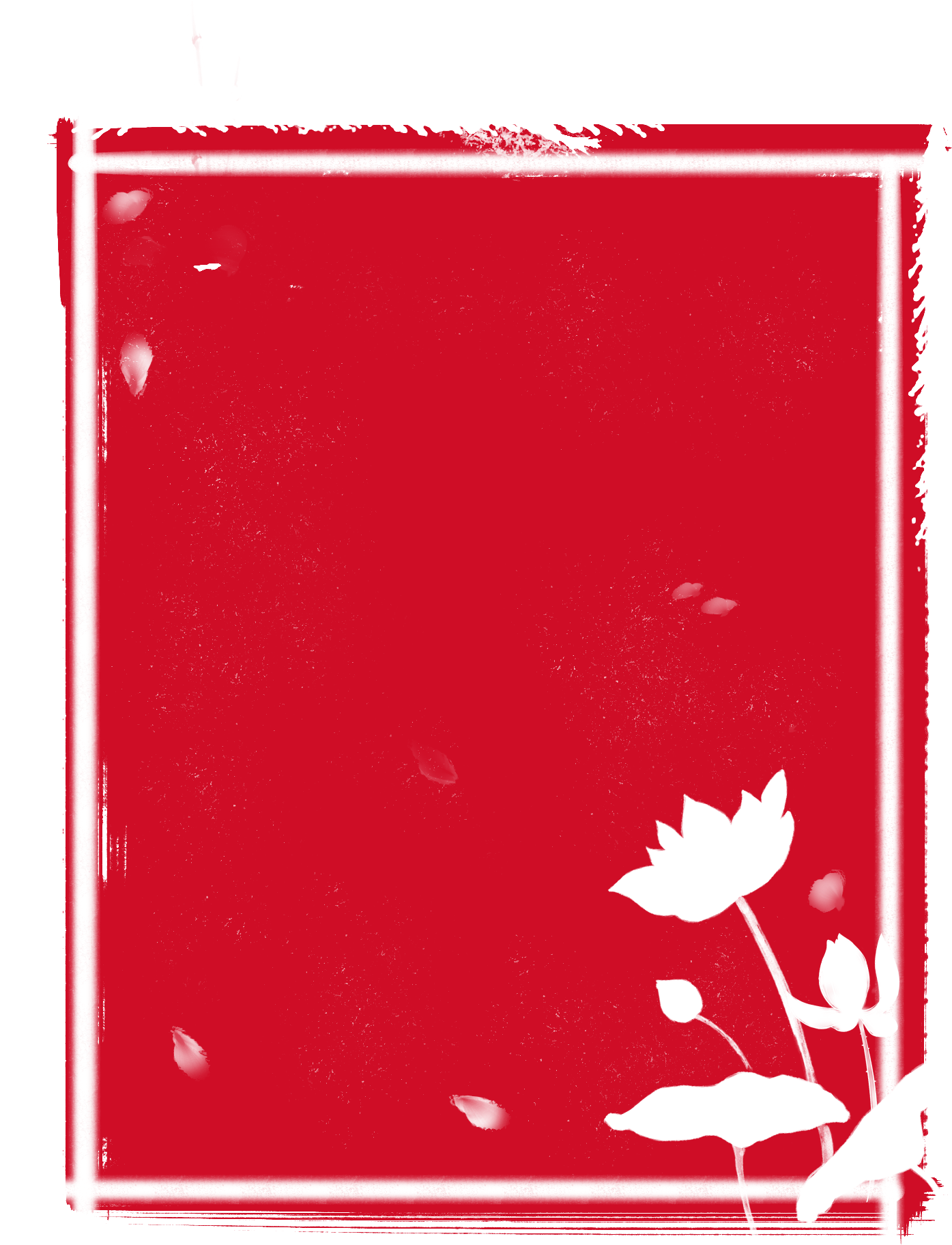 Lotus Phoque Rouge Carré Png Et Psd - Illustration (2362x2362), Png Download