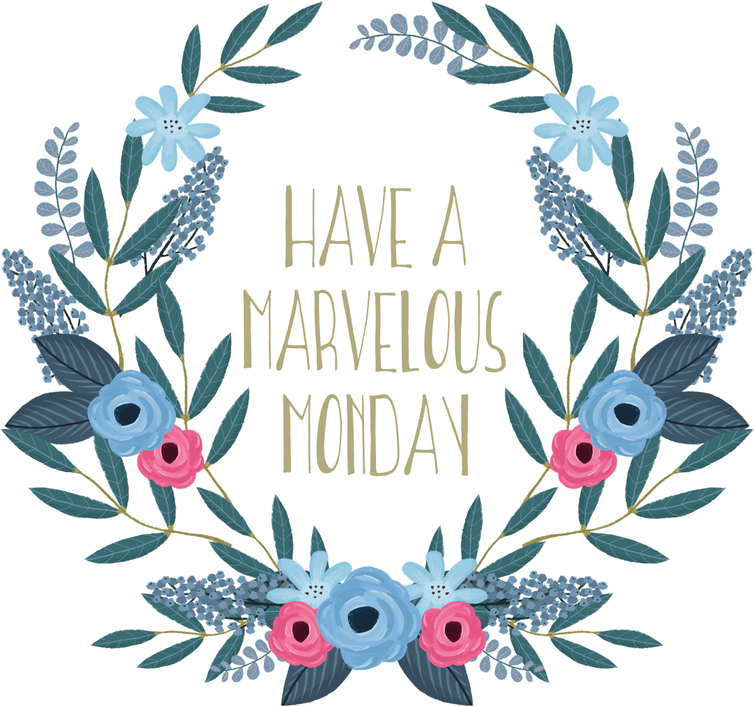 Marvelous Monday Floral Wreath - Faithful Love Of The Lord Never Ends (1239x1239), Png Download