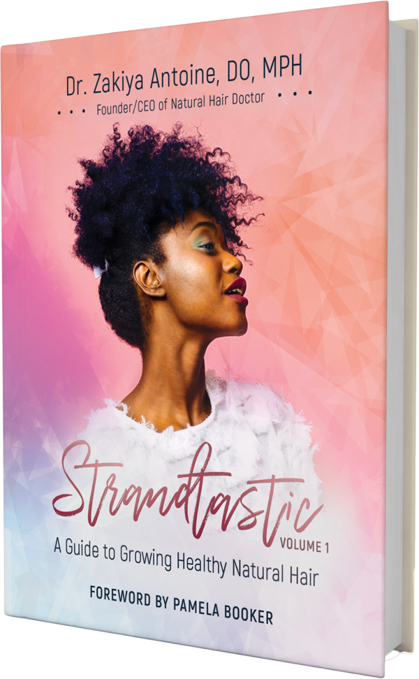 Strandtastic A Guide To Growing Healthy Natural Hair (600x972), Png Download