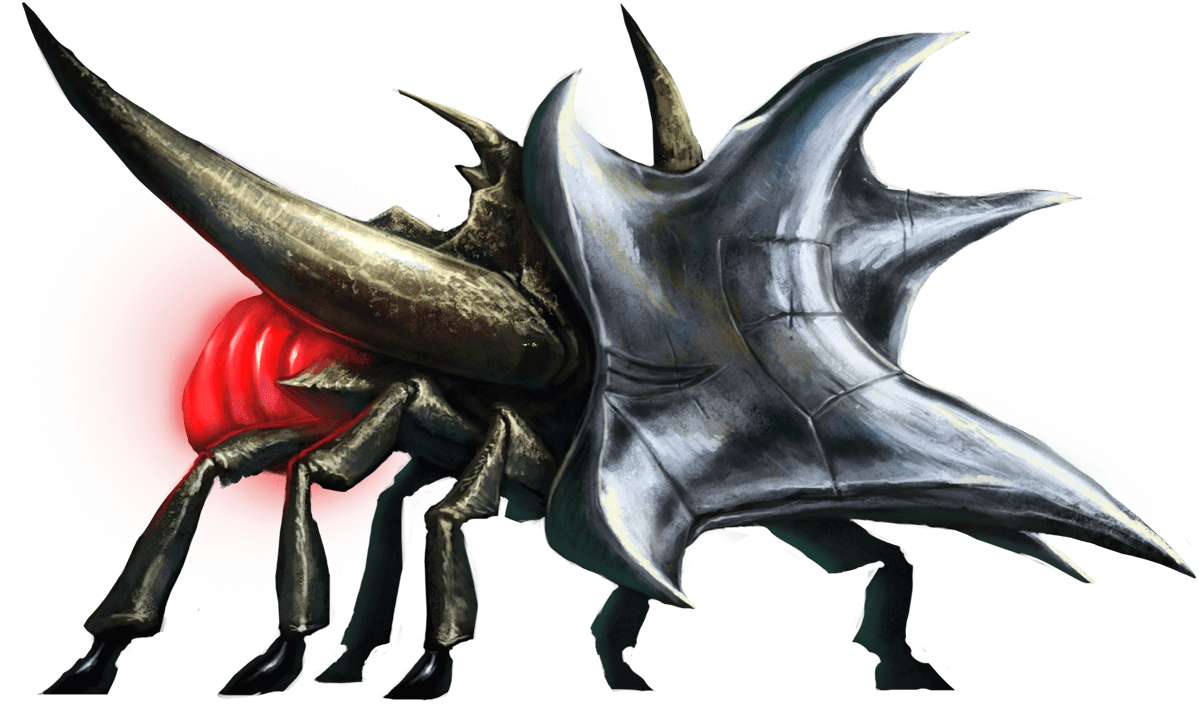 Metroid Database Bestiary Metroid Prime Plated Beetle - Metroid Prime Plated Beetle (1210x722), Png Download