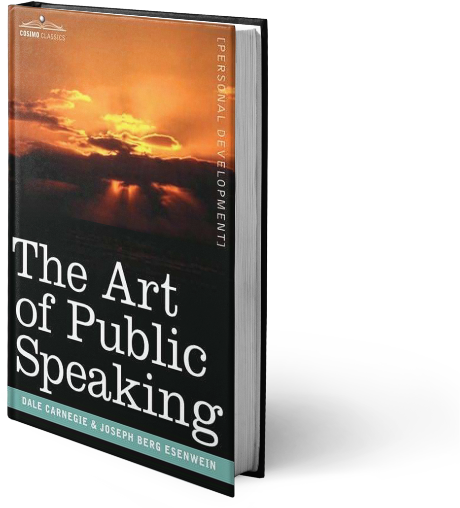 The Art Of Public Speaking Dale Carnegie - Banner (1000x1091), Png Download