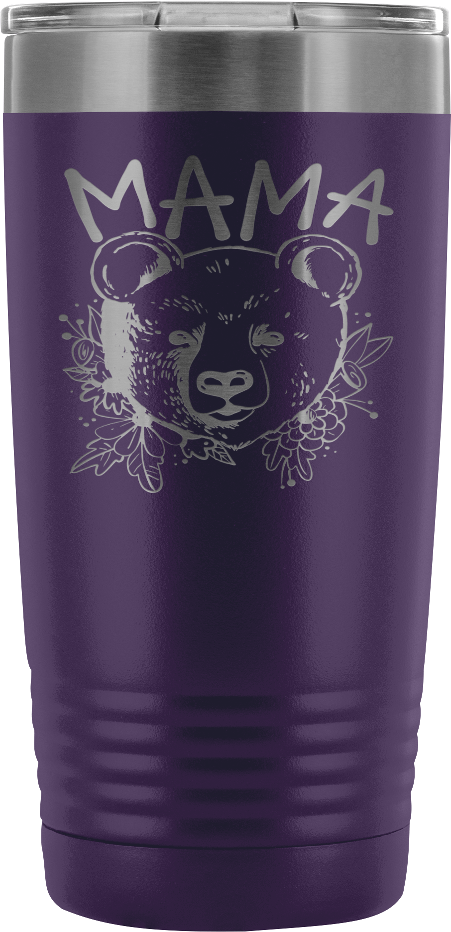Mama Bear 20oz Tumbler - Tumbler (2000x2000), Png Download