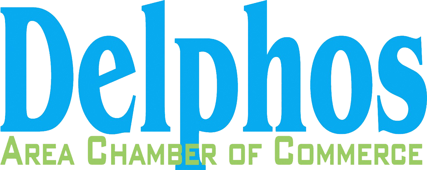 Logo - Delphos Chamber Of Commerce (1441x576), Png Download