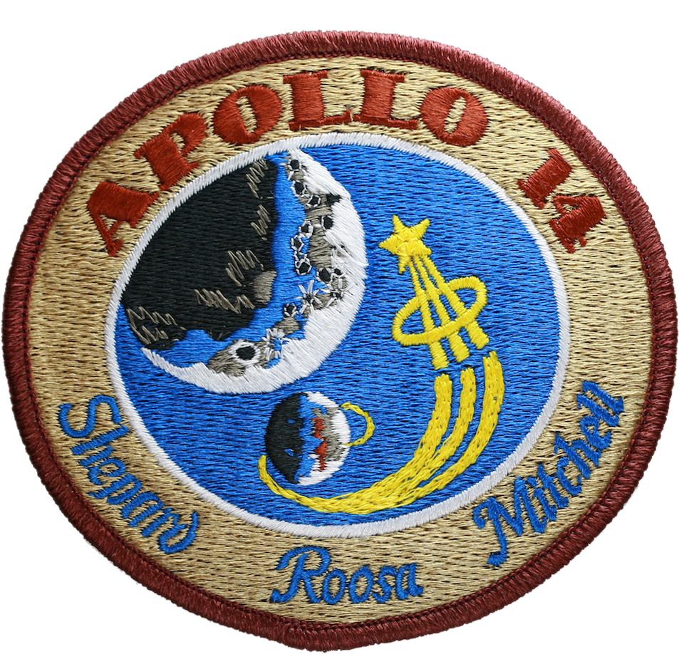 Apollo 14 - Space Patches (1000x1000), Png Download