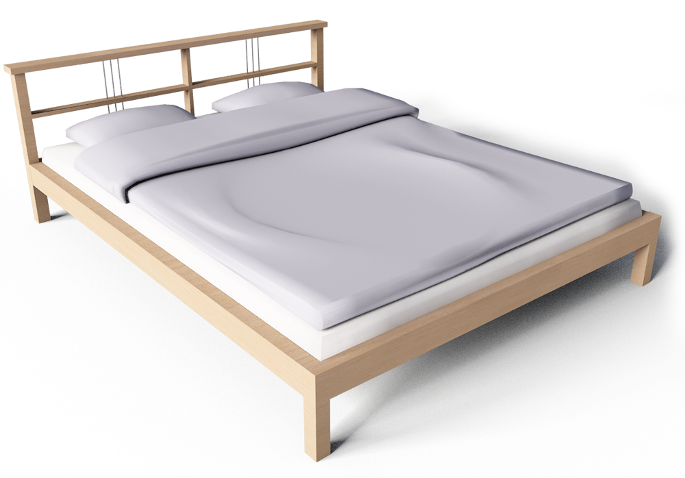 Dalselv Bed (1000x698), Png Download