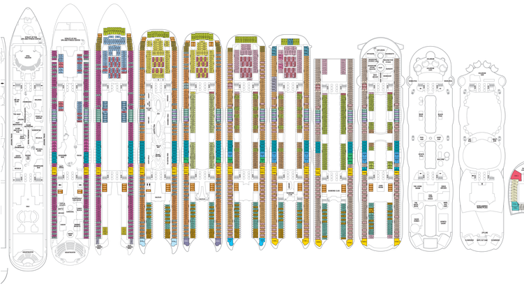 750 X 417 4 - Allure Of The Seas Plan (750x417), Png Download