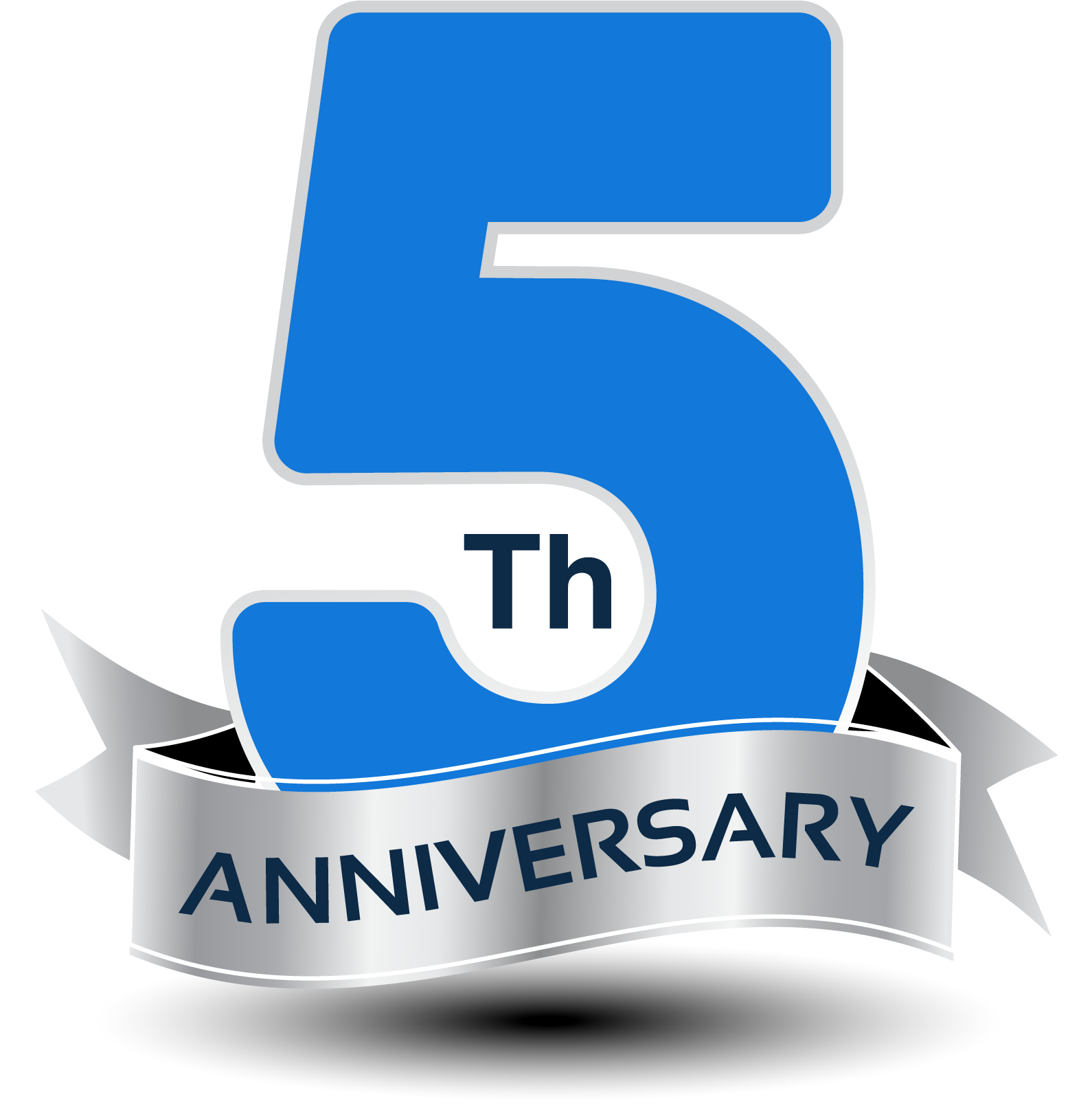 Being With The Same Company For 5 Years Is Rare In - Number (1590x1618), Png Download