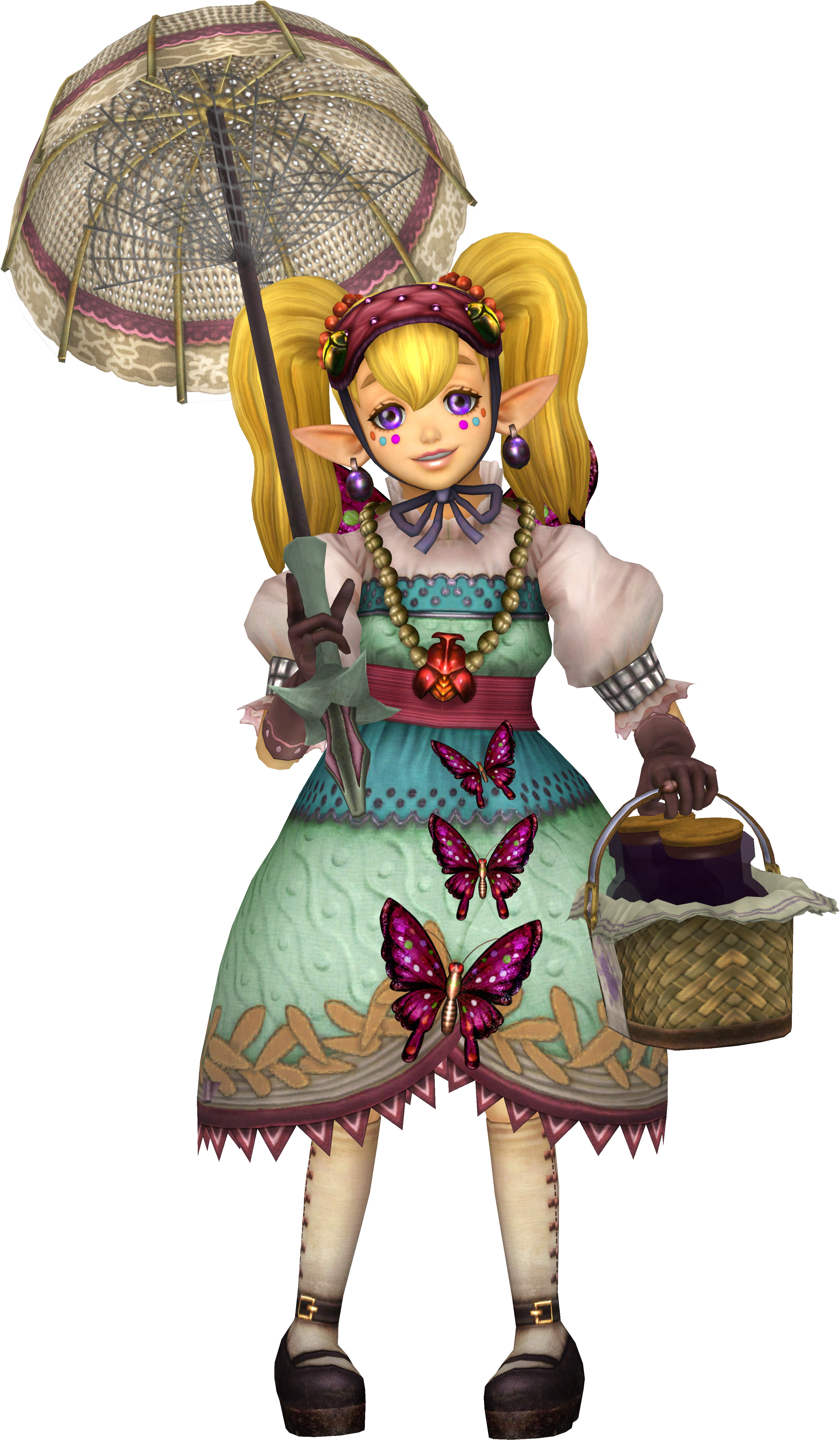Hyrule Warriors Agitha (3043x5085), Png Download