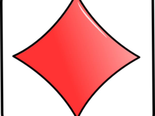 Card Clipart Diamond (640x480), Png Download
