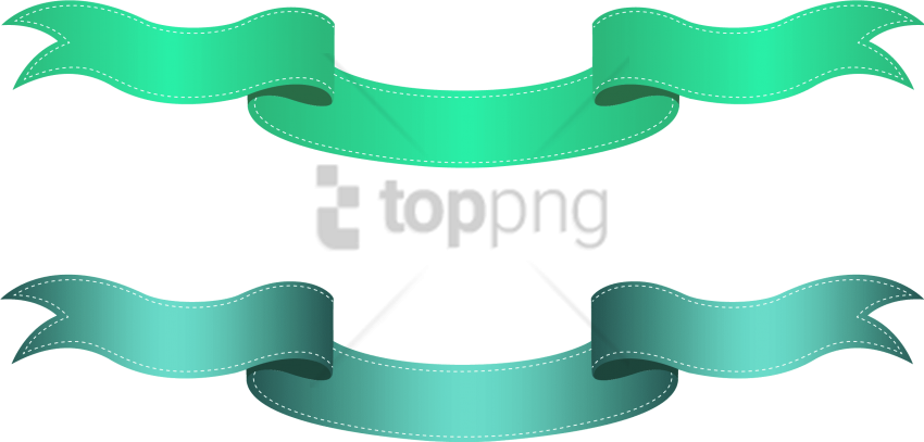 Free Png Download Transparent Background Ribbons Png (850x407), Png Download