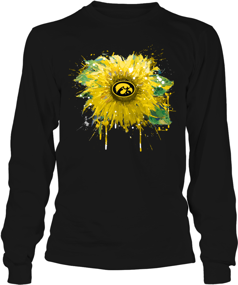 Color Drop Sunflower T-shirt, Special Offer, Not Available - Hurricane Heart Png (1000x1000), Png Download
