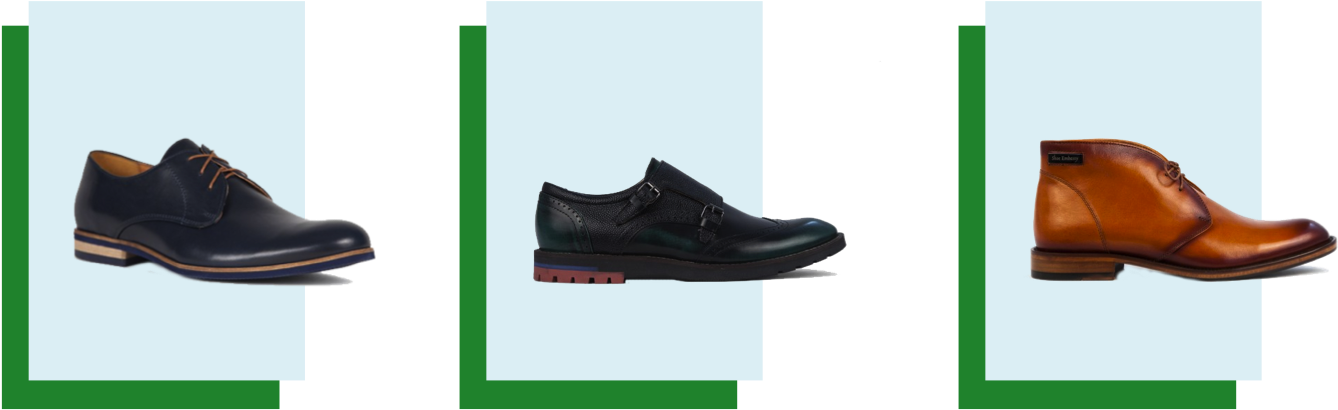 Smarten Up, Dad Formal Shoes - Leather (1377x409), Png Download