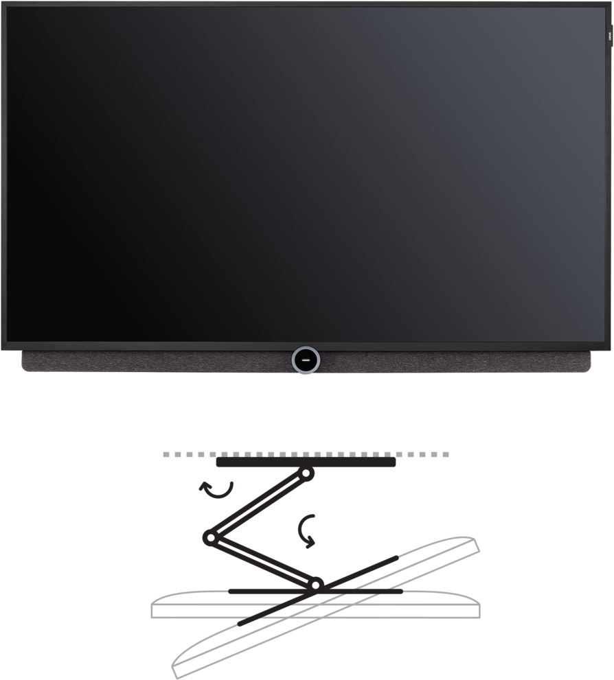Loewe Bild 3 Oled 43″ 4k Smart Tv - Led-backlit Lcd Display (1600x1600), Png Download