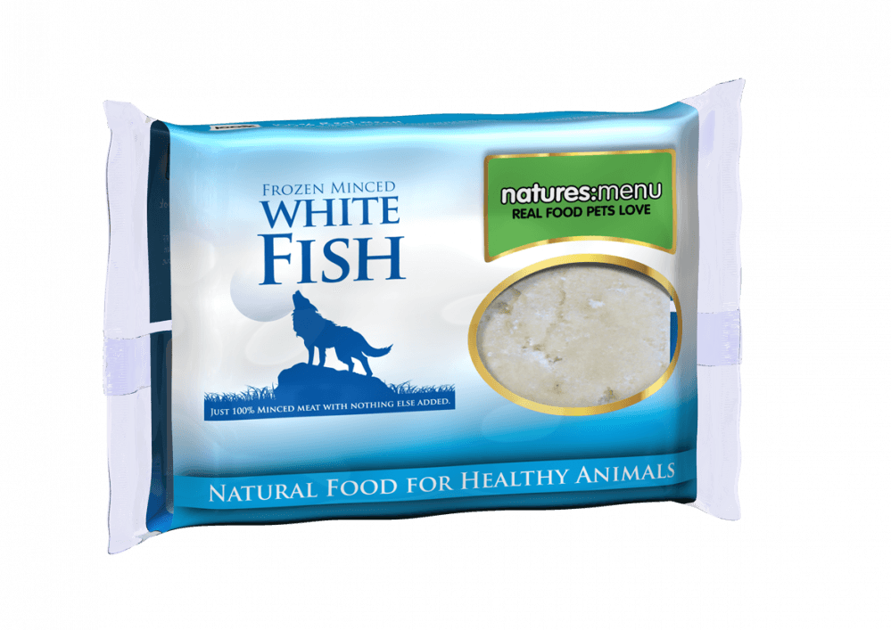 Raw White Fish Mince Portions - Dog Food (999x707), Png Download