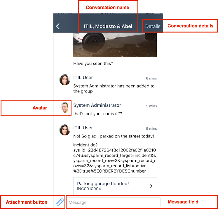 100 How A Chat Is Ended In Olark Olark Help Center - Add Attachment Mobile Ui (749x757), Png Download