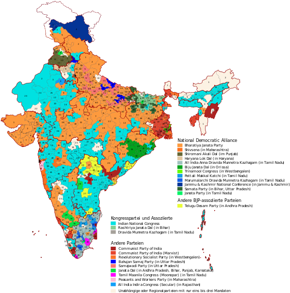 Prime Minister Before Election - India Capital City Map (600x595), Png Download