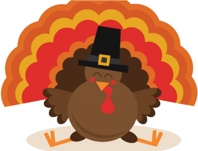 Turkey Clipart Clipart Png - Cute Clip Art Turkey (640x480), Png Download
