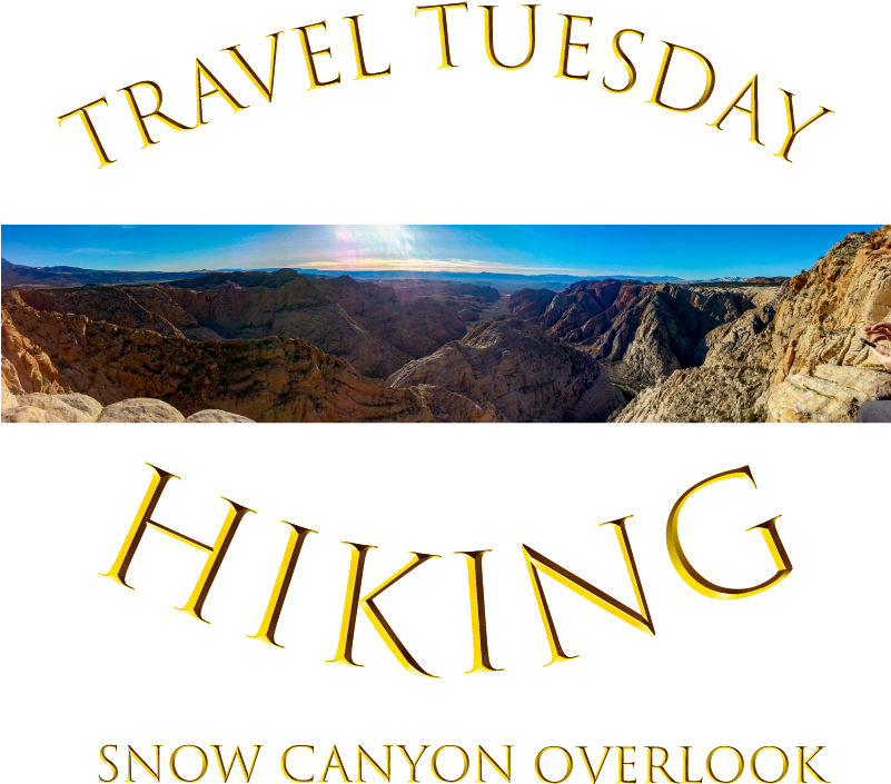 Hiking Snow Canyon Overlook Trail - Poster (800x719), Png Download