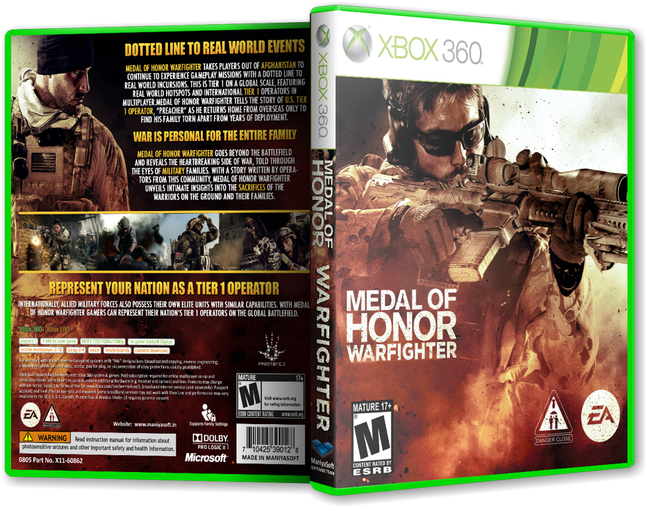 Comments Medal Of Honor - Medal Of Honor 2010 (1024x768), Png Download