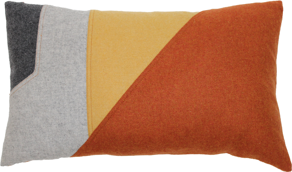 Felt Shard Pillow - Cushion (1024x605), Png Download