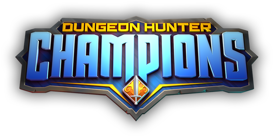 Dungeon Hunter Champions Logo Png (960x480), Png Download