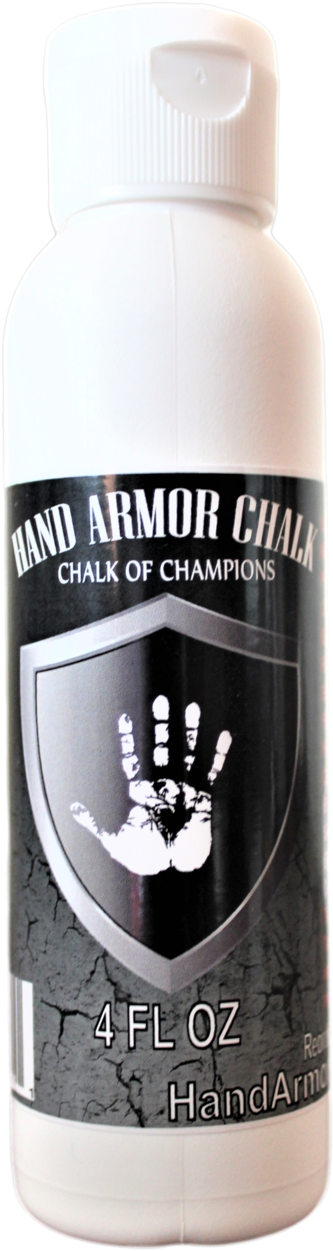 Hand Armor Liquid Chalk 4 Oz Chalk Of Champions Light - Liquid Grip (1000x1500), Png Download