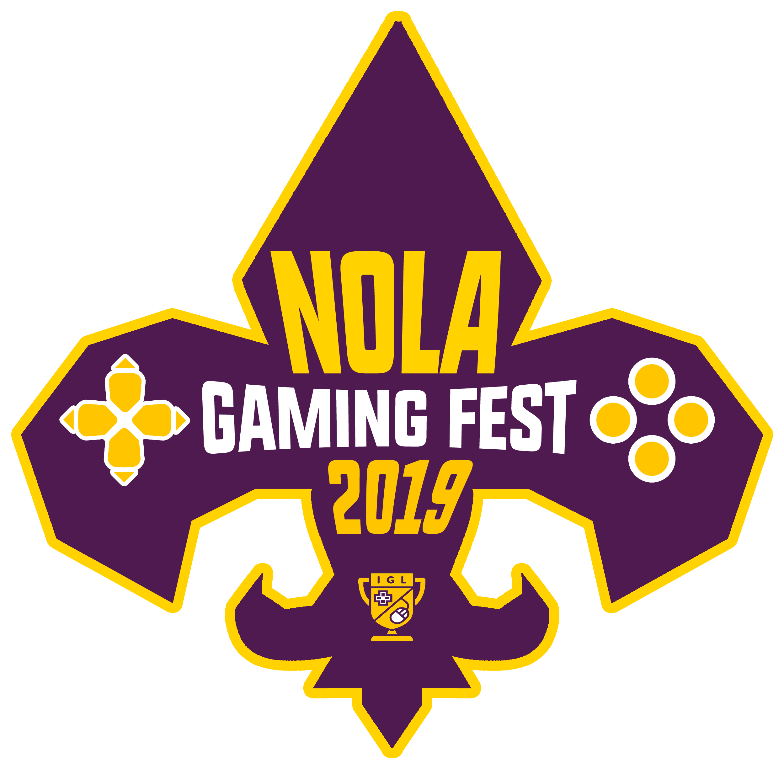 Nola Gaming Fest 2019 Early Registration Special Two - Emblem (3052x2843), Png Download
