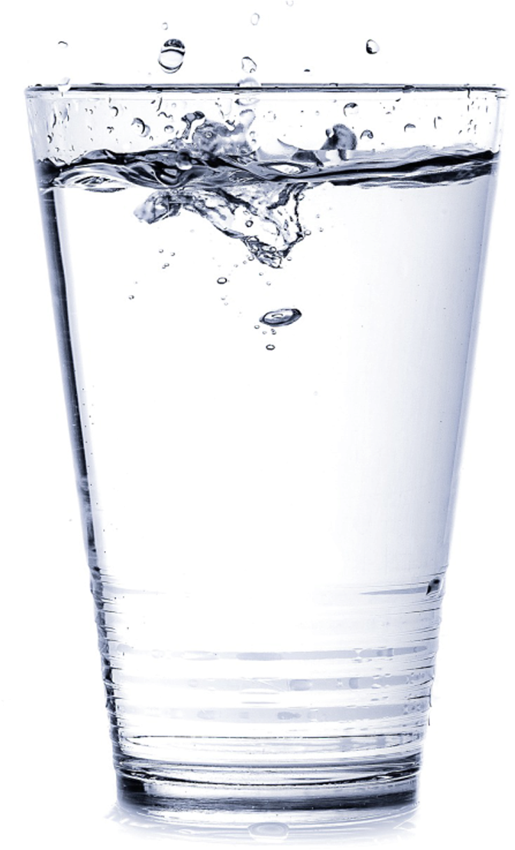 Order Healthy Water - Bardakta Su Png (1210x1263), Png Download
