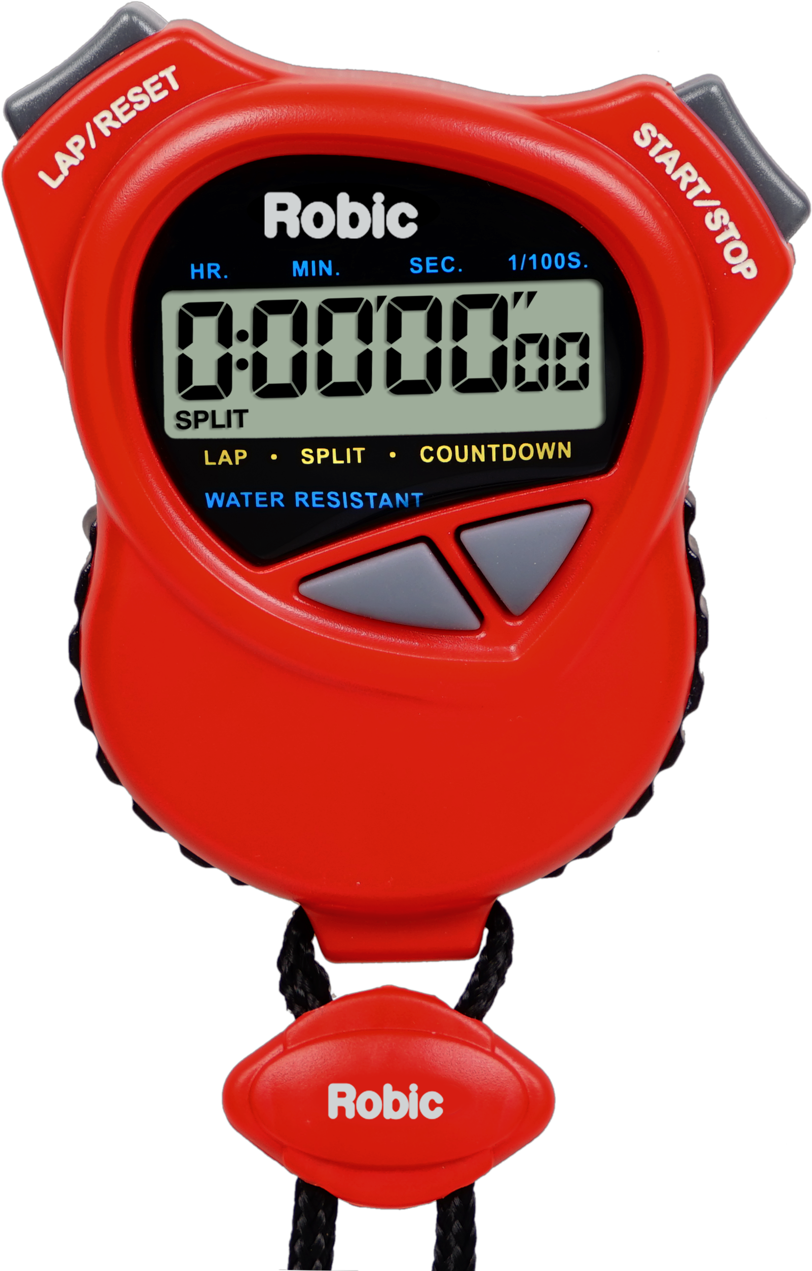 Robic 1000w Dual Stopwatch/countdown Timer- Red - Stop Watch (1992x2672), Png Download