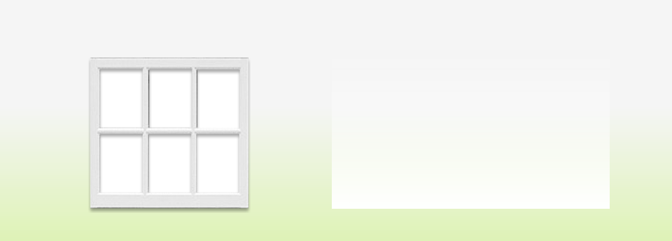 3 Wide 2 Tall Window - Window (960x344), Png Download