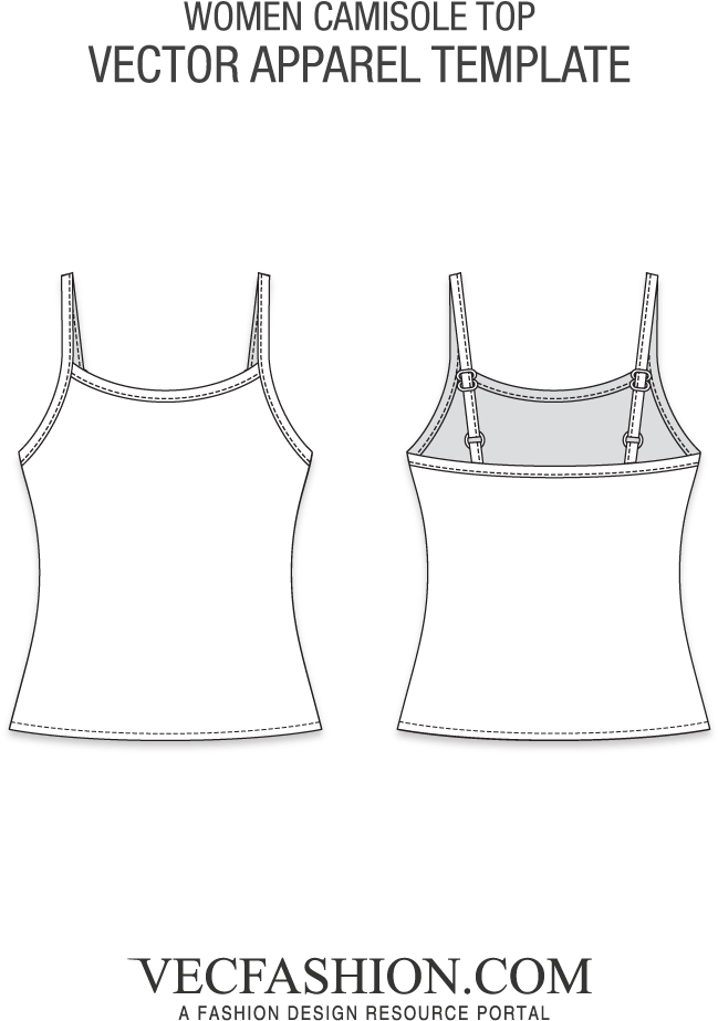 Image Freeuse Download Flat Drawing Corset - Women Pants Template (1000x1000), Png Download