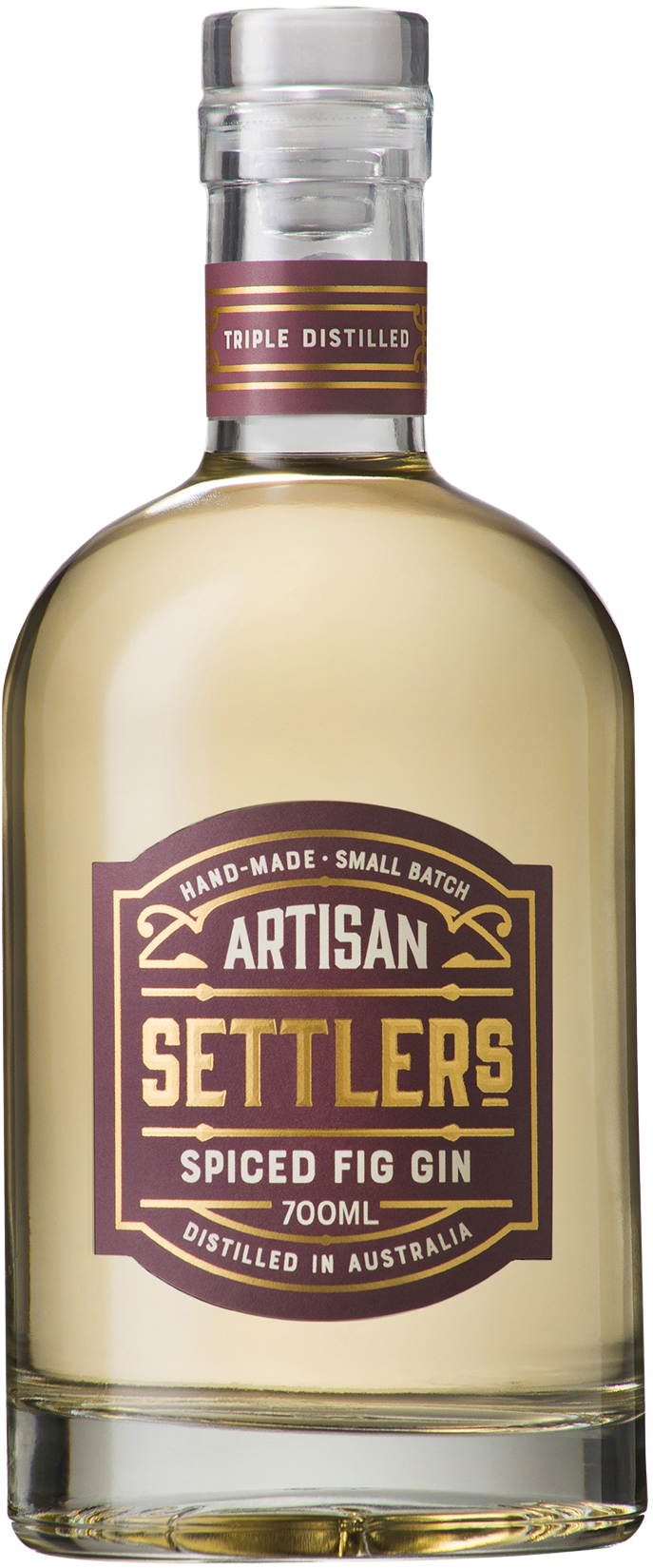Settlers Spiced Fig Gin - Domaine De Canton (751x1701), Png Download