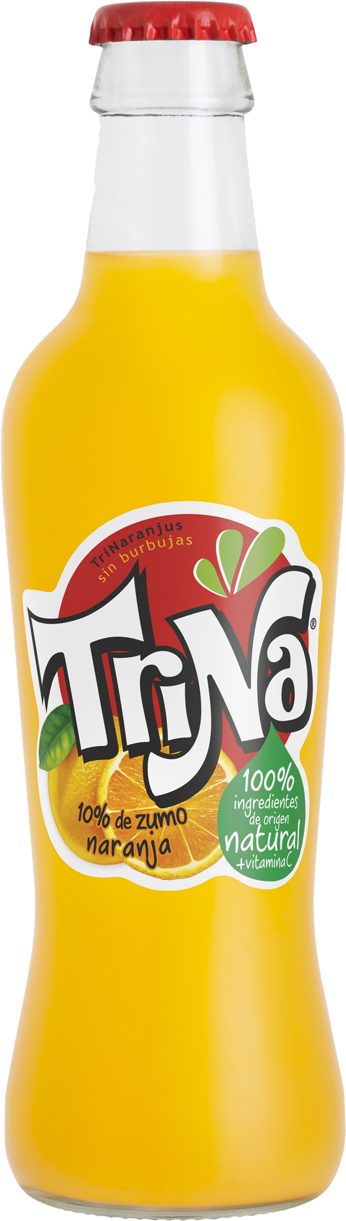 Cristal 275 Naranja - Trina (945x2535), Png Download