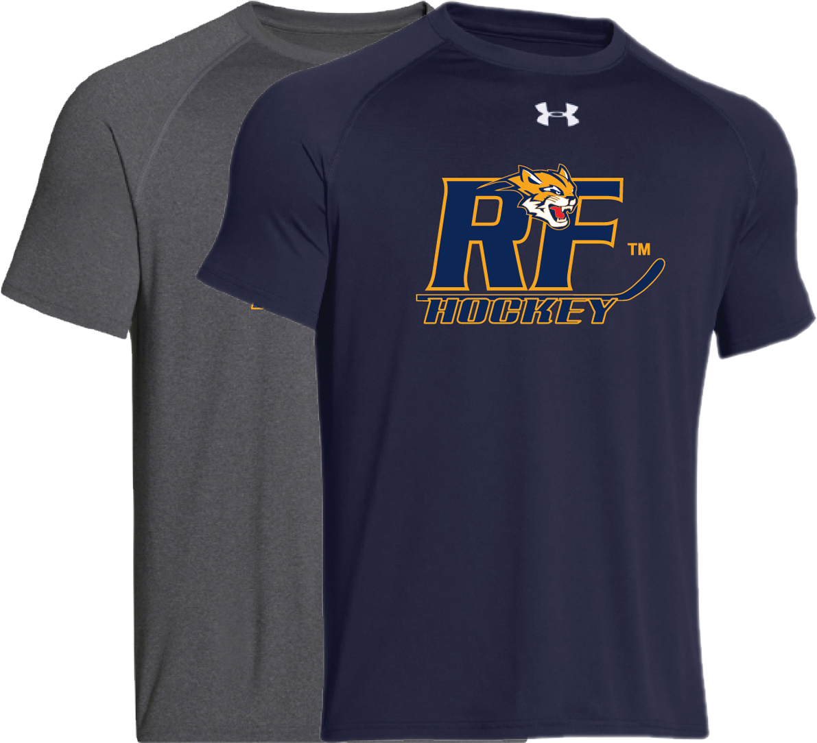 Rf Hockey Under Armor Locker Short Sleeve - Shot Put (1201x1200), Png Download