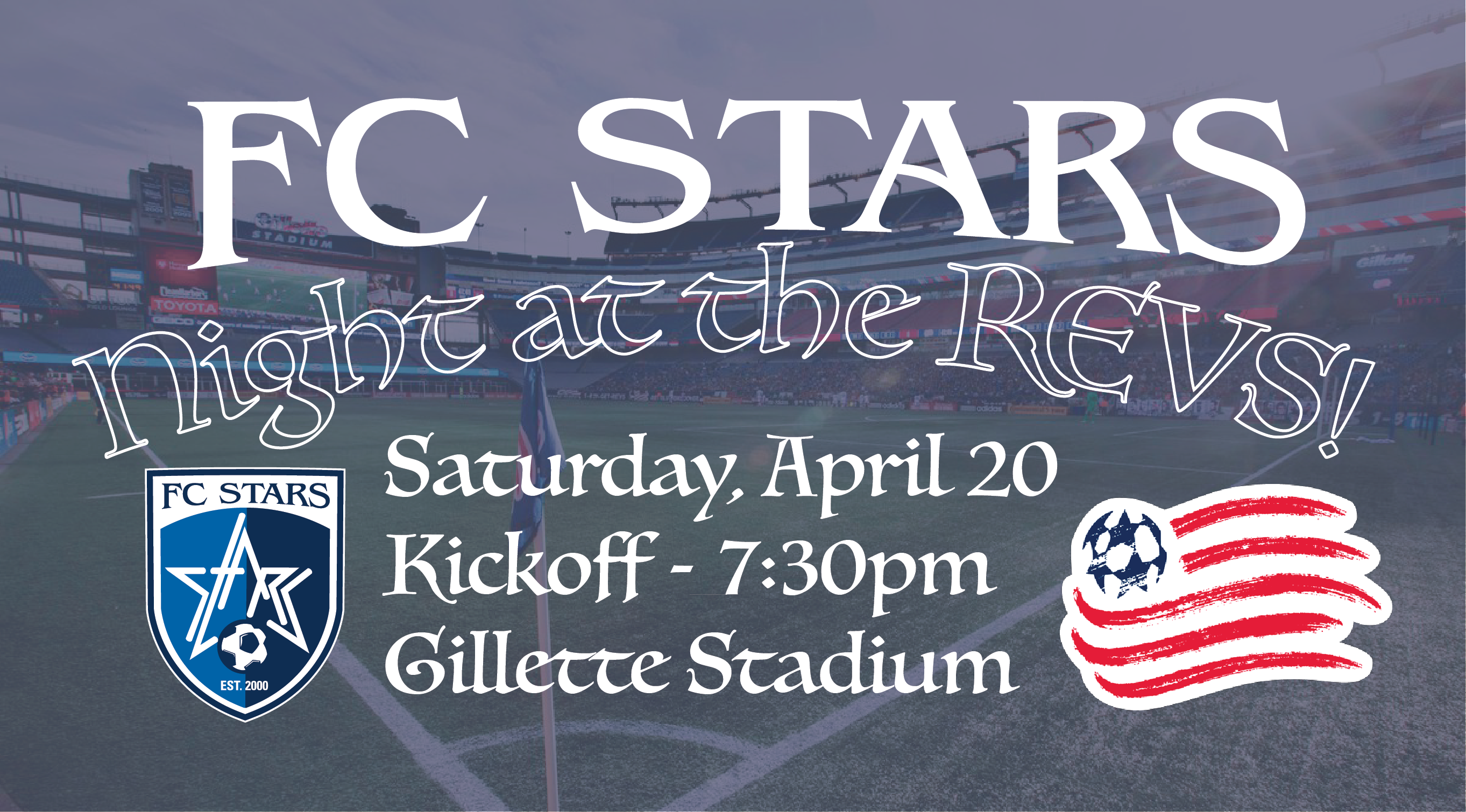 Night At The Revs - Banner (2725x1510), Png Download