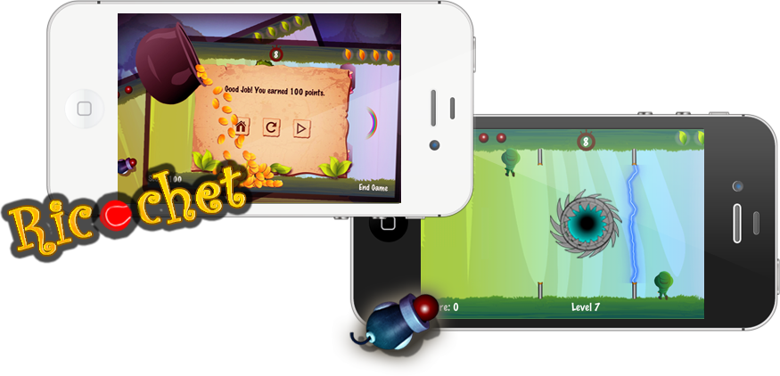 Ricochet Ball - Tablet Computer (875x422), Png Download