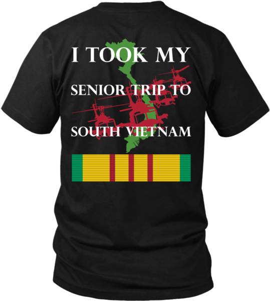 Vietnam Senior Trip - Respect Few Fear None (600x600), Png Download