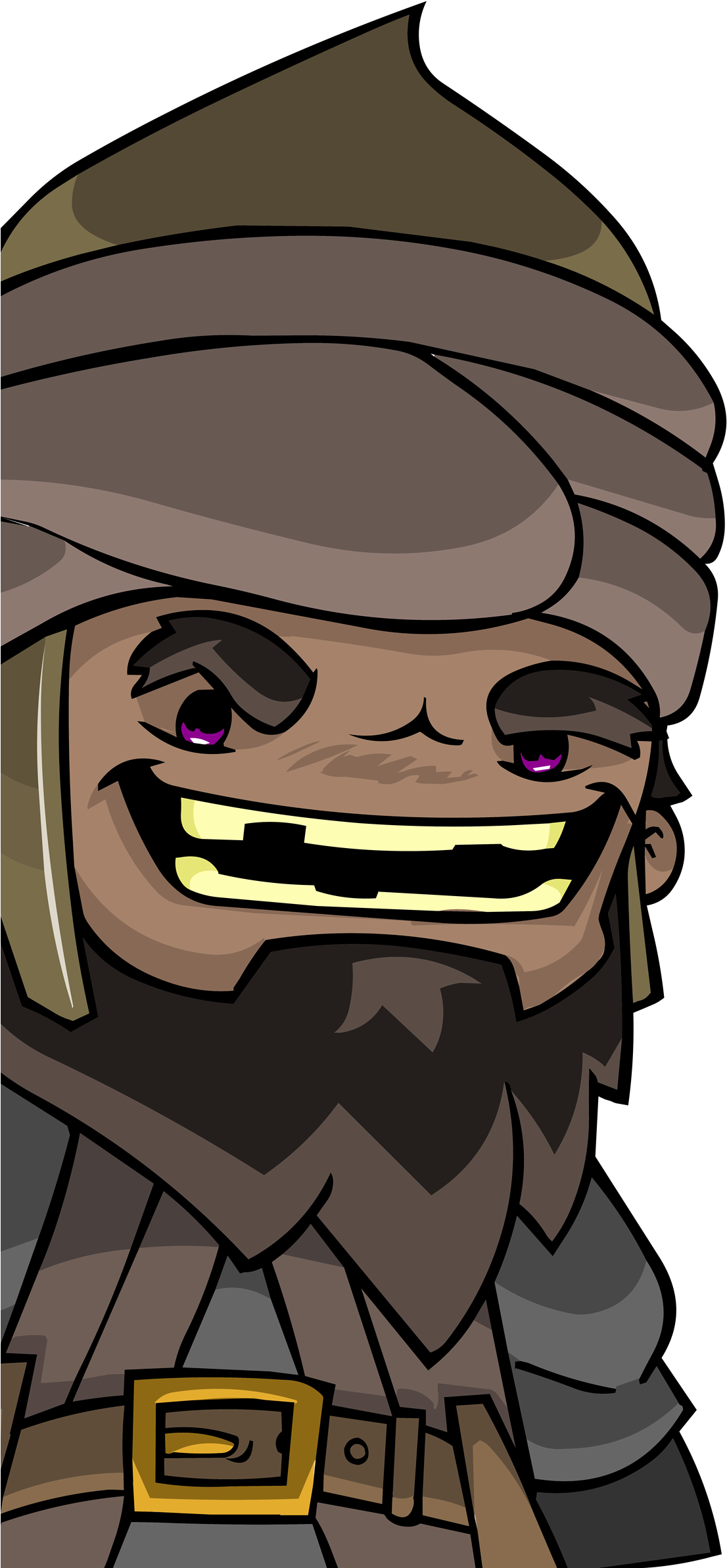 Saracen - Castle Crashers Characters (1228x2745), Png Download