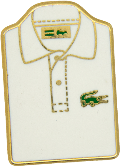 Lacoste Shirt, White - Emblem (600x600), Png Download