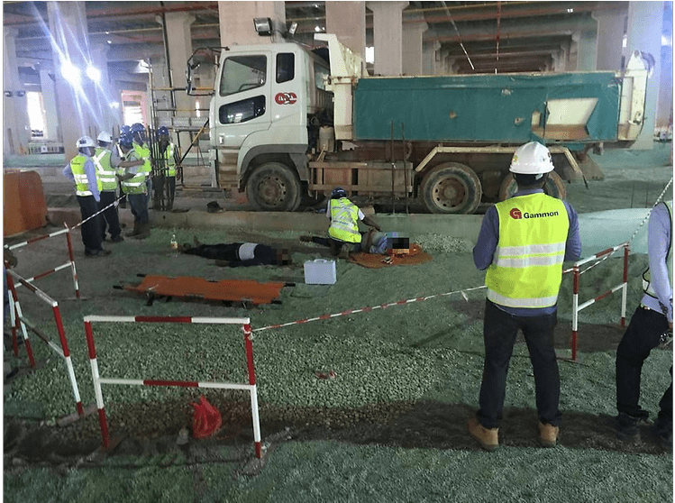 2 Workers Killed In Lorry Accident At Mandai Depot - Mandai Worksite Killed (991x557), Png Download