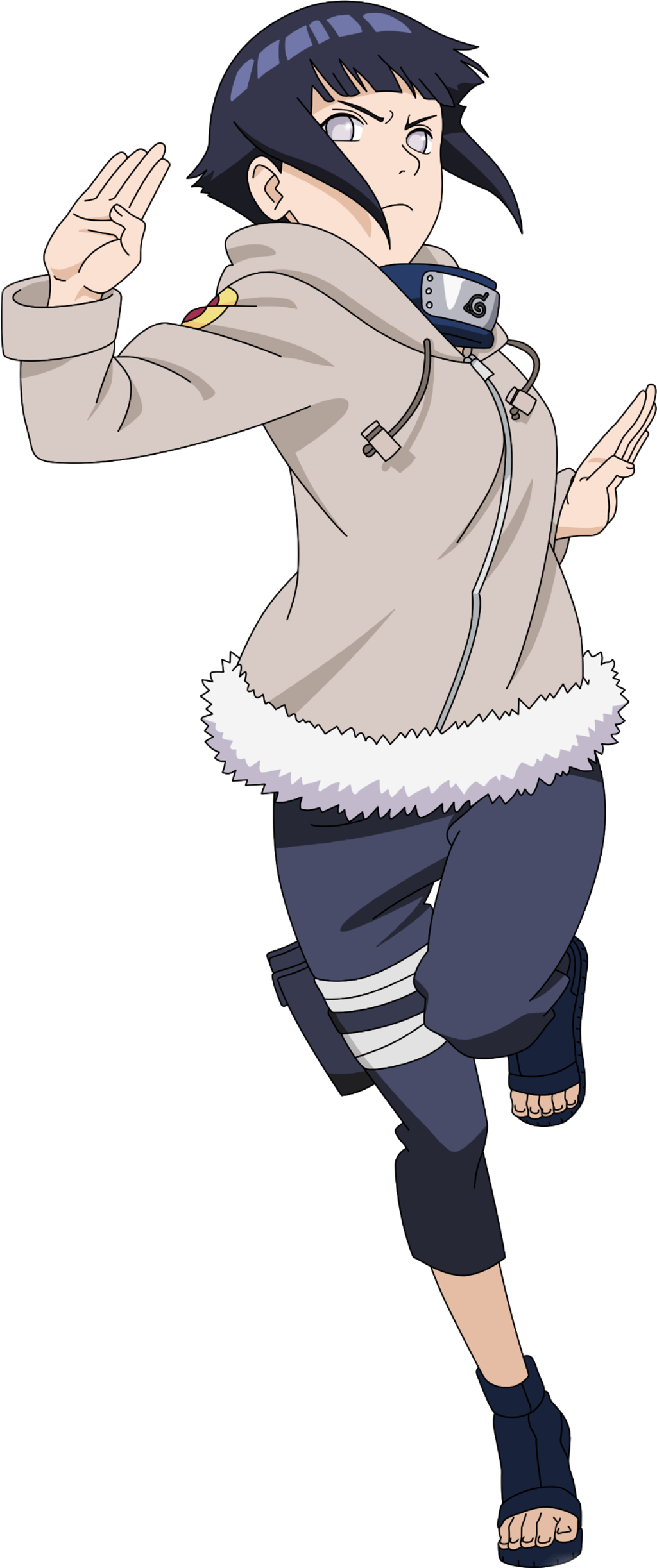 Report Abuse - Hinata Hyuga (1024x2445), Png Download