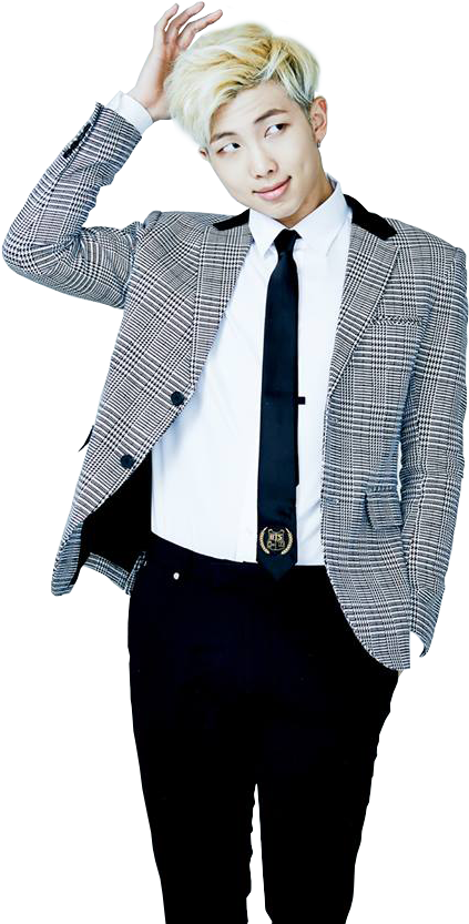 Rap Monster Bts Photoshoot (533x868), Png Download