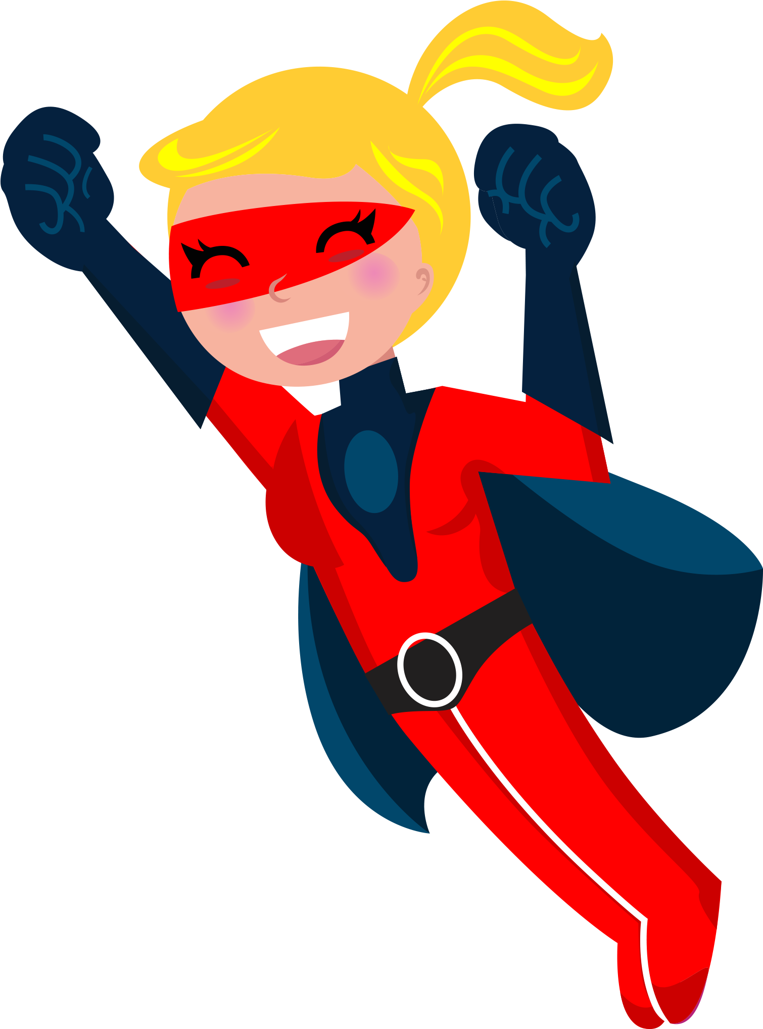 Superwoman Png - Superhero Girl (1660x2224), Png Download