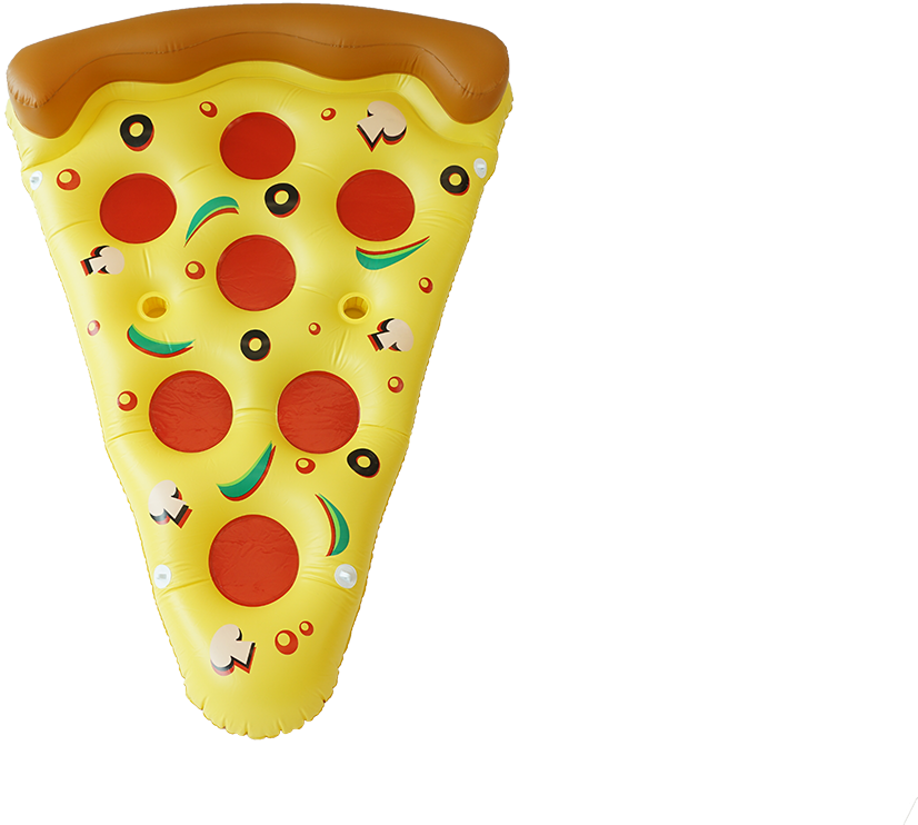 Sunfloats Inflatable Pizza Slice Pool Floats - Pizza Float Png (1200x800), Png Download