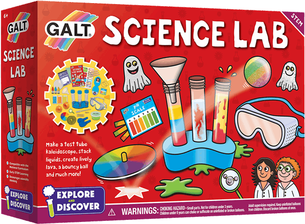 Science Lab Experiment Kit - Galt Science Lab (600x600), Png Download