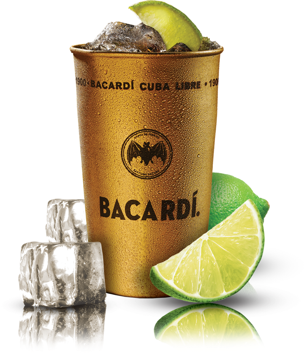 Cubalibre - Bacardi Cuba Libre Glas (1685x1896), Png Download