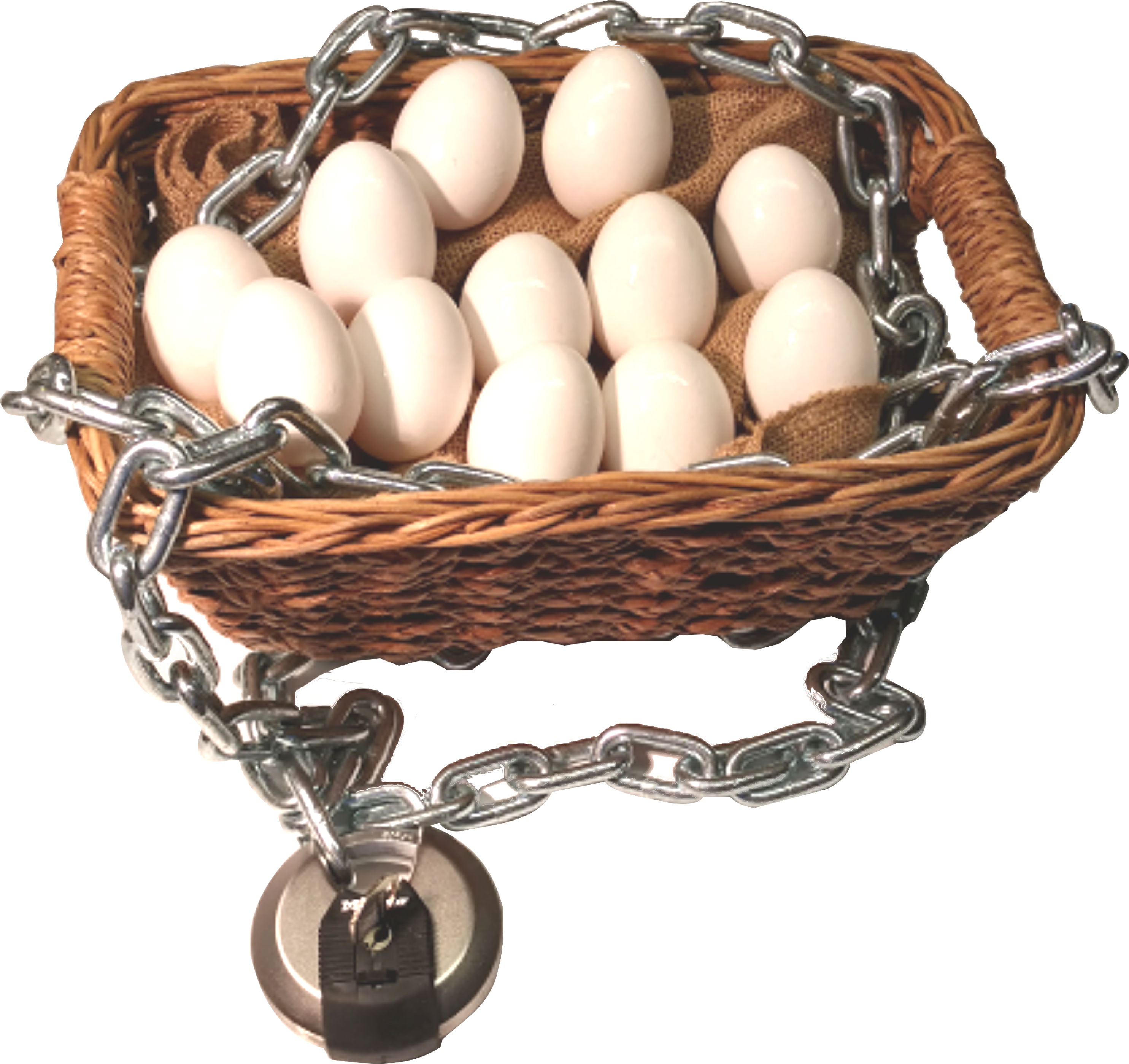 The Basket Itself Has No Intelligence It Knows Nothing (2969x2797), Png Download