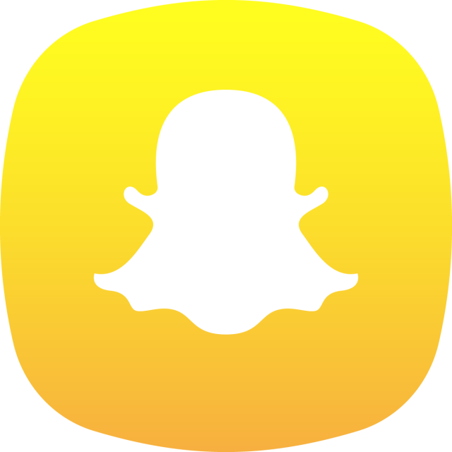 Icon Png Cone Design Elemet Grtis E - Snapchat Logo Circle Png (640x640), Png Download