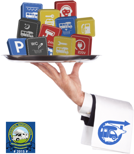 Autocaravanas Servicios-700x579 - Waiter With Tray (700x579), Png Download